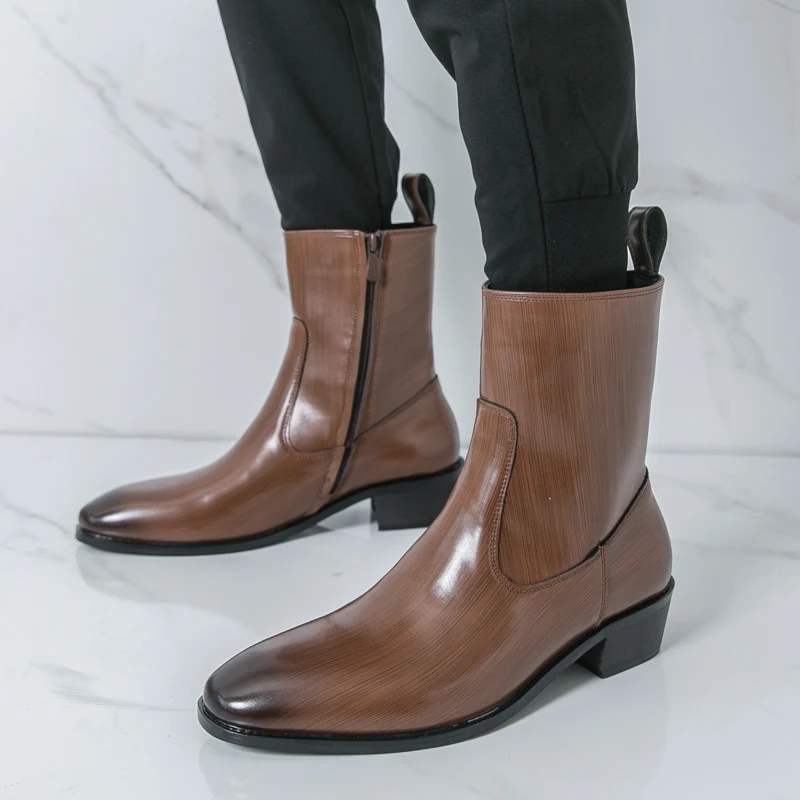 Men Shoes Trends - Classic Comfy Ankle Boots Botas Fashion