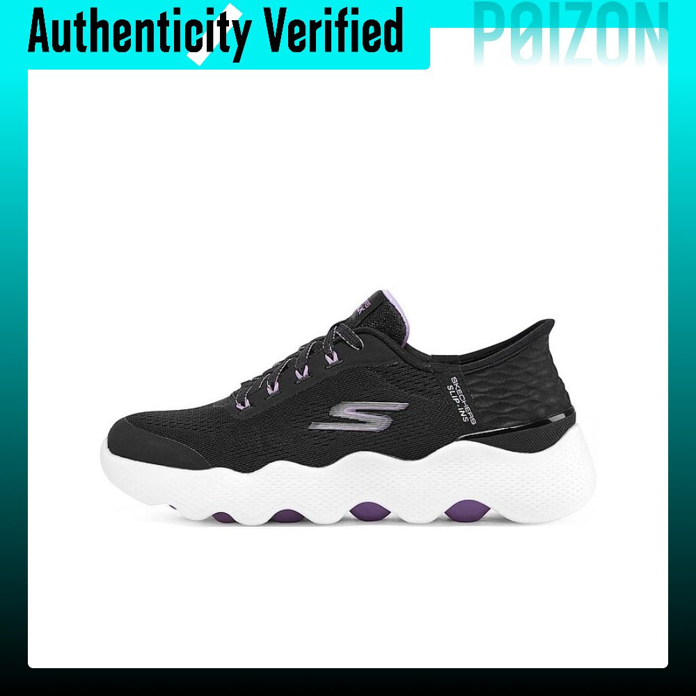 Men'S Shoes Black And White - Skechers Go Walk Massage Fit Walking