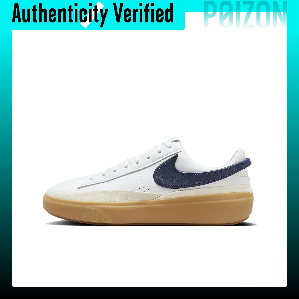 Men'S Shoes Navy Blue - Nike Blazer Skate Shoes Men's Low-top