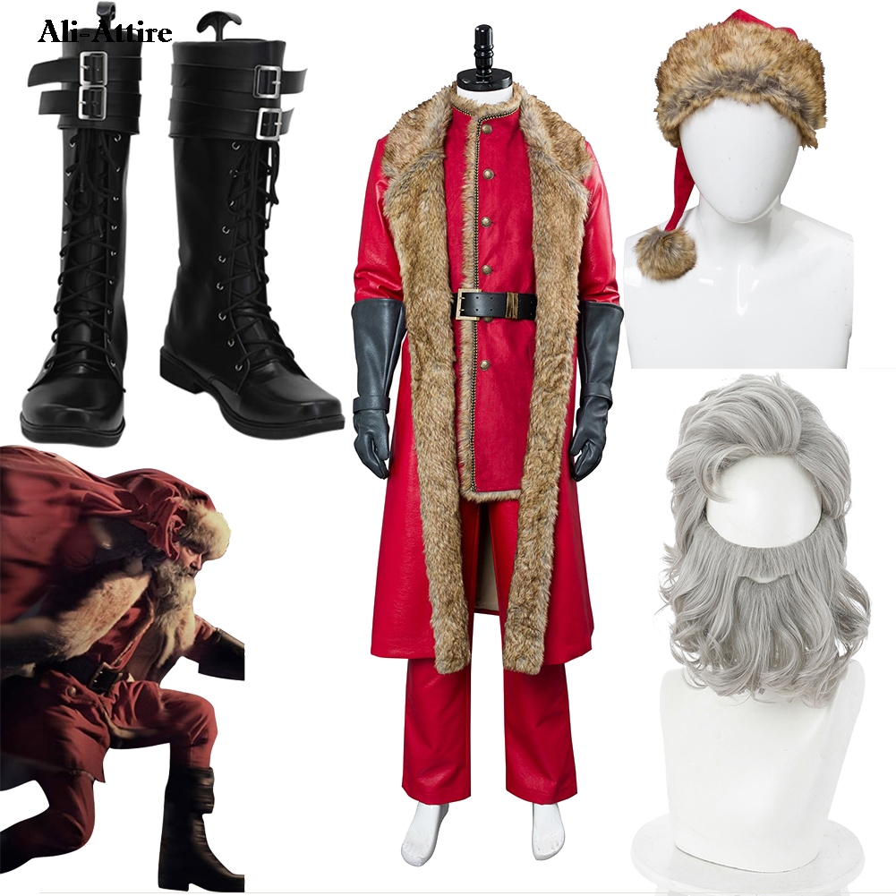 Men Shoes Europe To Us - Movie Christmas Chronicles Santa Claus Cosplay