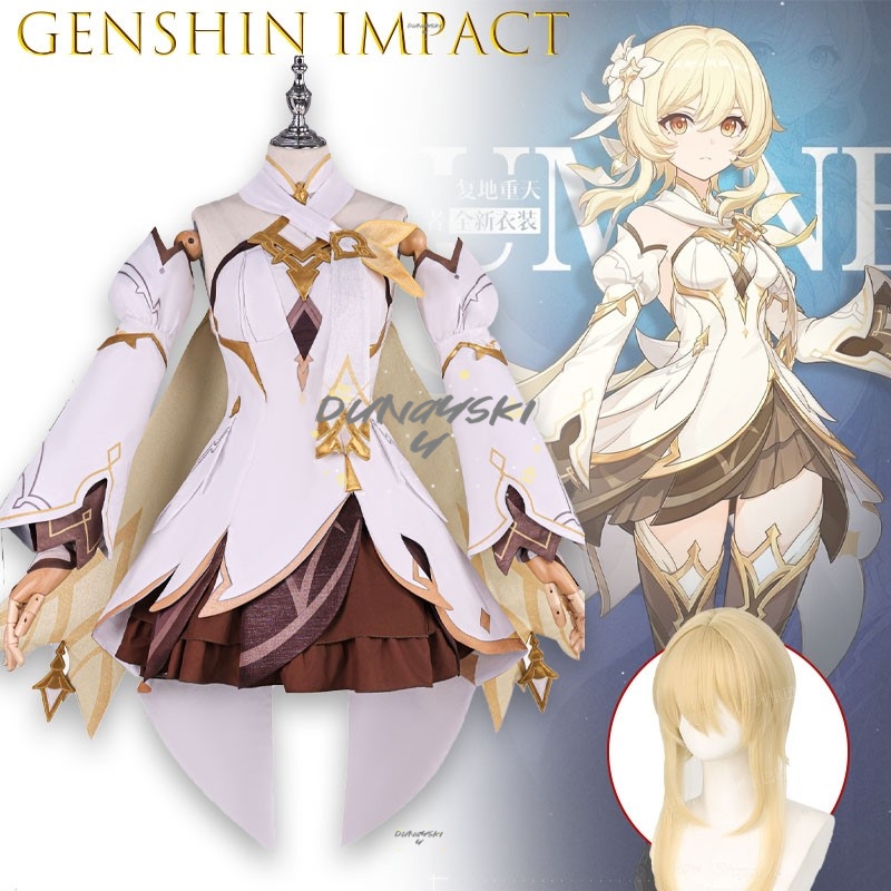 Genshin Impact Lumine Aether H - огляд і ціна Men Shoes Europe To Us