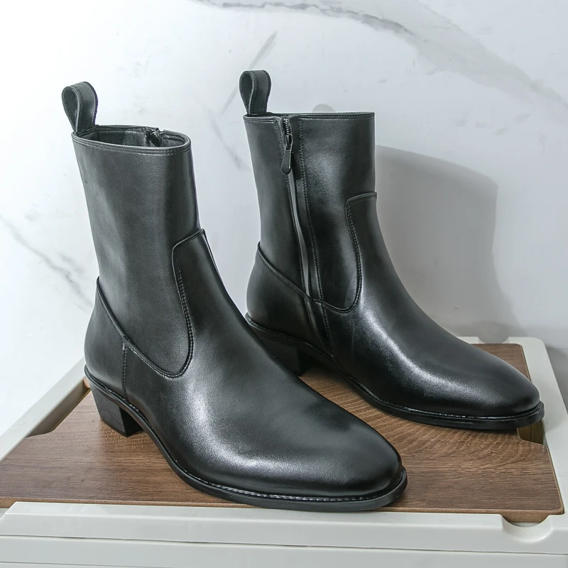Classic Comfy Ankle Boots Bota - огляд і ціна Men Shoes Trends