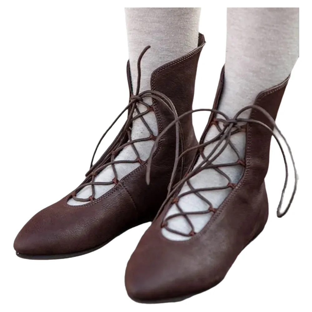 Medieval Steampunk Cross Lace  - огляд і ціна Men Shoes Europe To Us