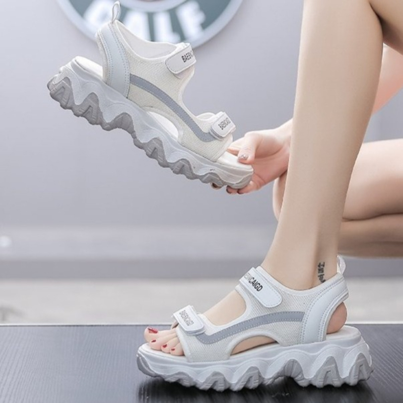 2026 Summer Women's Korean-Sty - огляд і ціна Velcro Strap Sandal