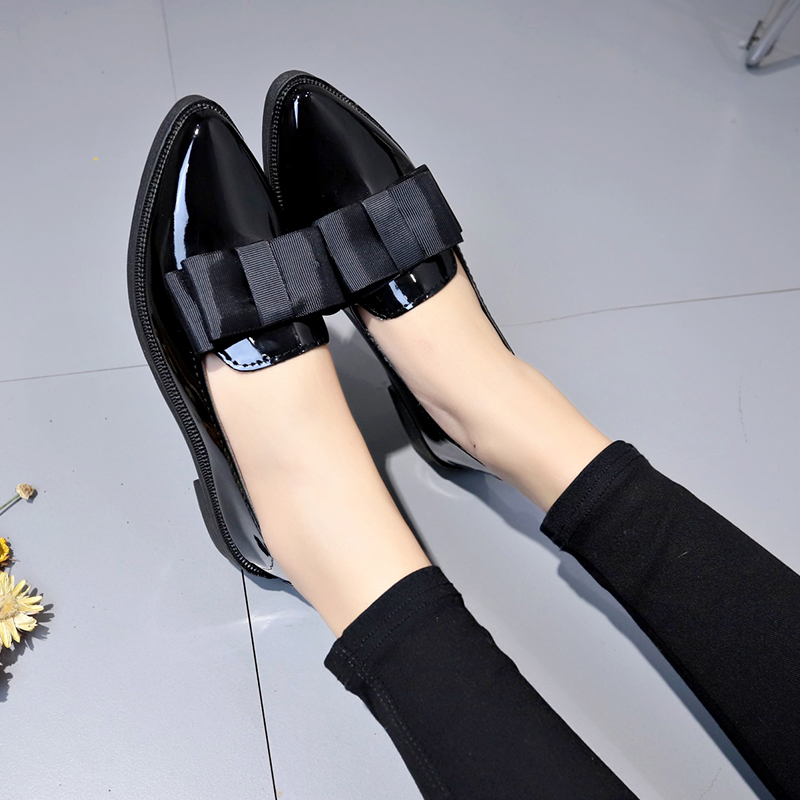 Black/ Wine Red Patent Leather - огляд і ціна Dress Shoe Pointed