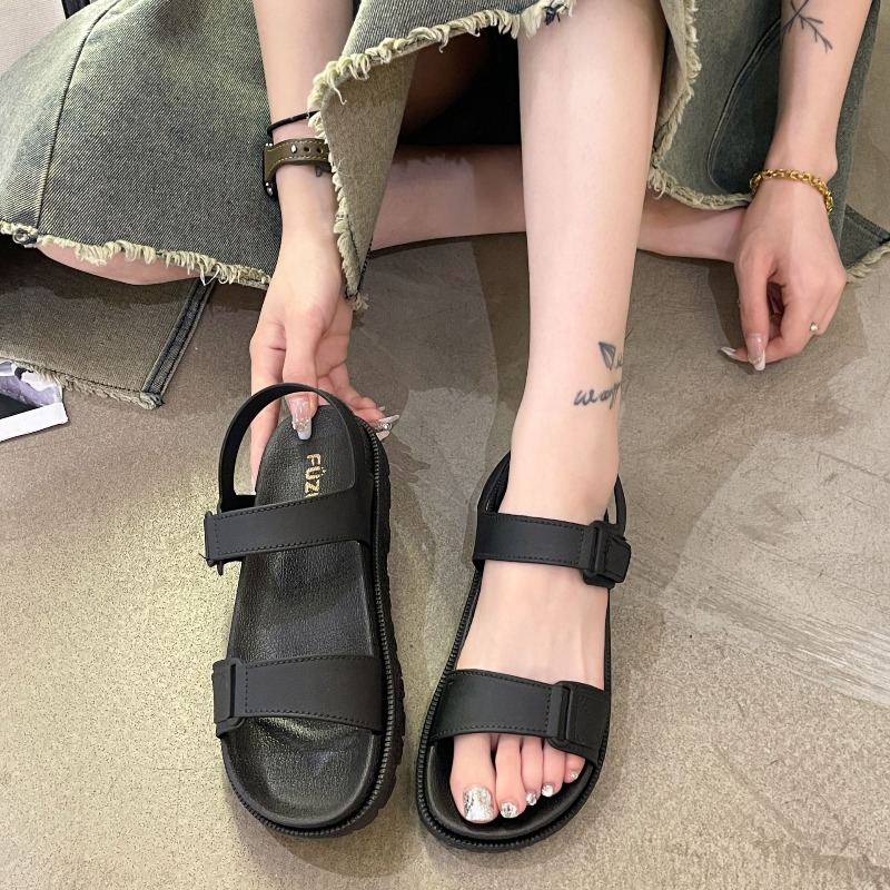Summer Women's Sandals - Korea - огляд і ціна Velcro Strap Sandal