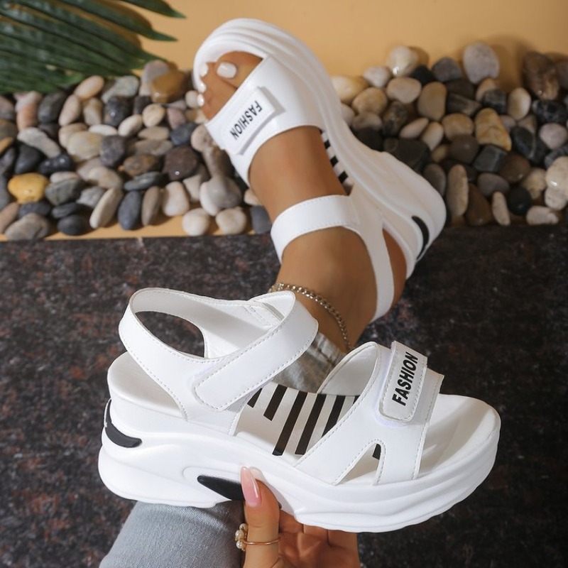 New Women Platform Wedge Sanda - огляд і ціна Velcro Strap Sandal
