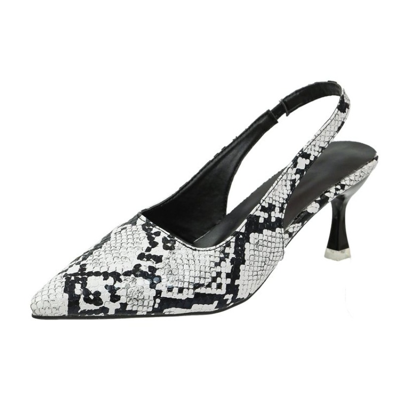 Slingback Snake Skin Pumps Sti - огляд і ціна Dress Shoe Pointed
