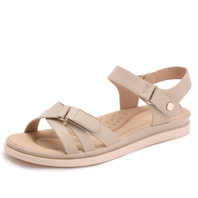 Flat-soled fashionable outdoor - огляд і ціна Velcro Strap Sandal