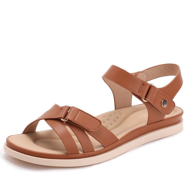 Flat-soled fashionable outdoor - огляд і ціна Velcro Strap Sandal