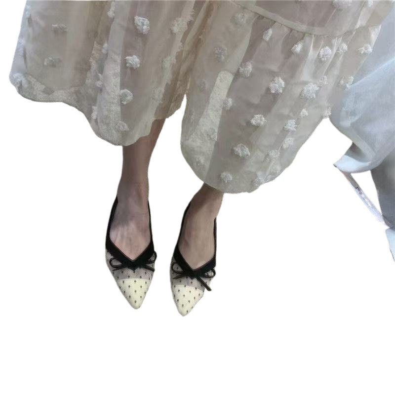 2026 Summer New Polka Dot Sing - огляд і ціна Dress Shoe Pointed