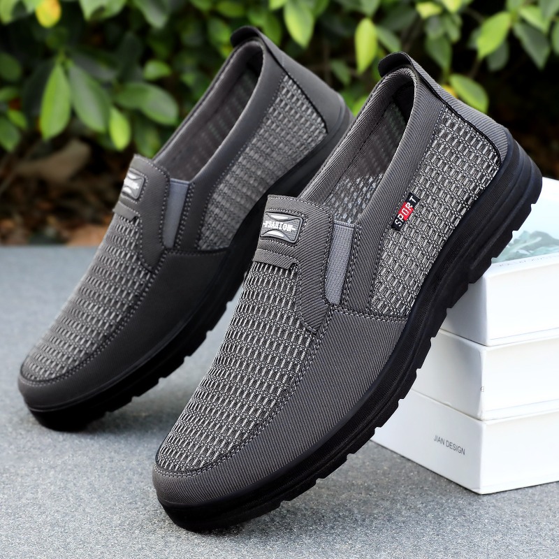Men Slip‑on Breathable Mesh Lo - огляд і ціна Men Shoes Loafers