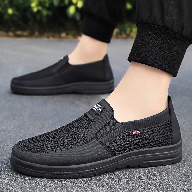 Men Slip‑on Breathable Mesh Lo - огляд і ціна Men Shoes Loafers