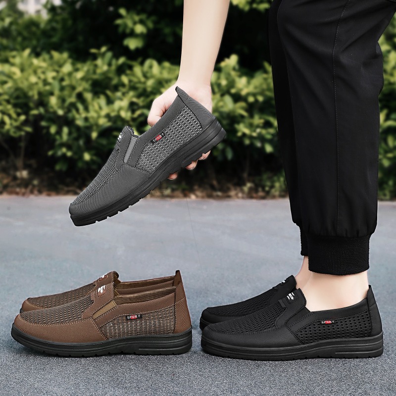 Men Slip‑on Breathable Mesh Lo - огляд і ціна Men Shoes Loafers