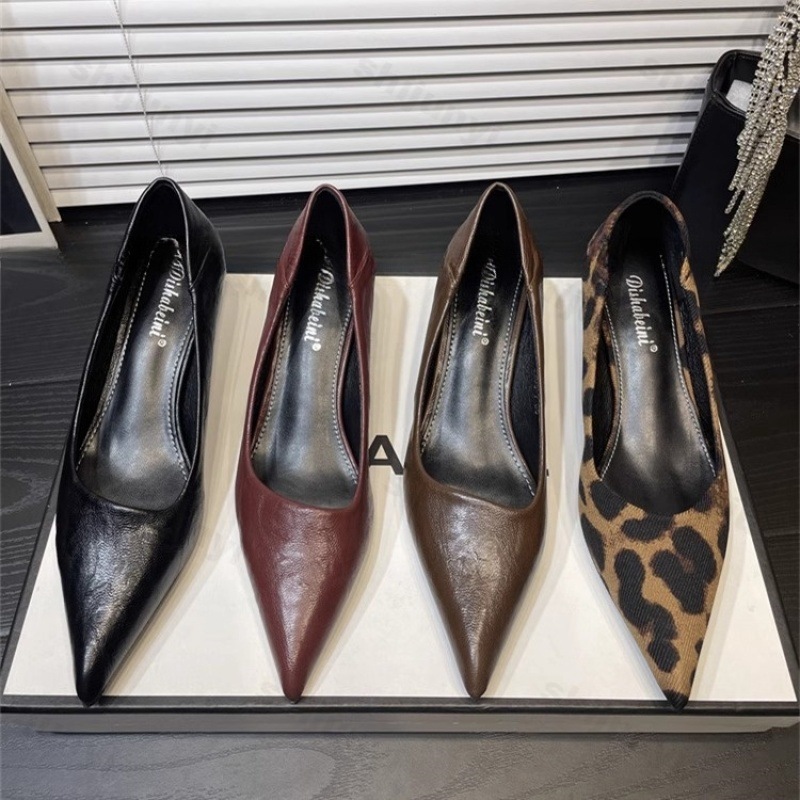 Women's High Heels Patent Leat - огляд і ціна Dress Shoe Pointed