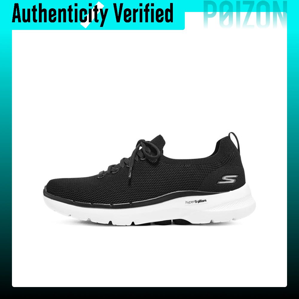 Skechers Go Walk 6 Walking Sho - огляд і ціна Men'S Shoes Black And White