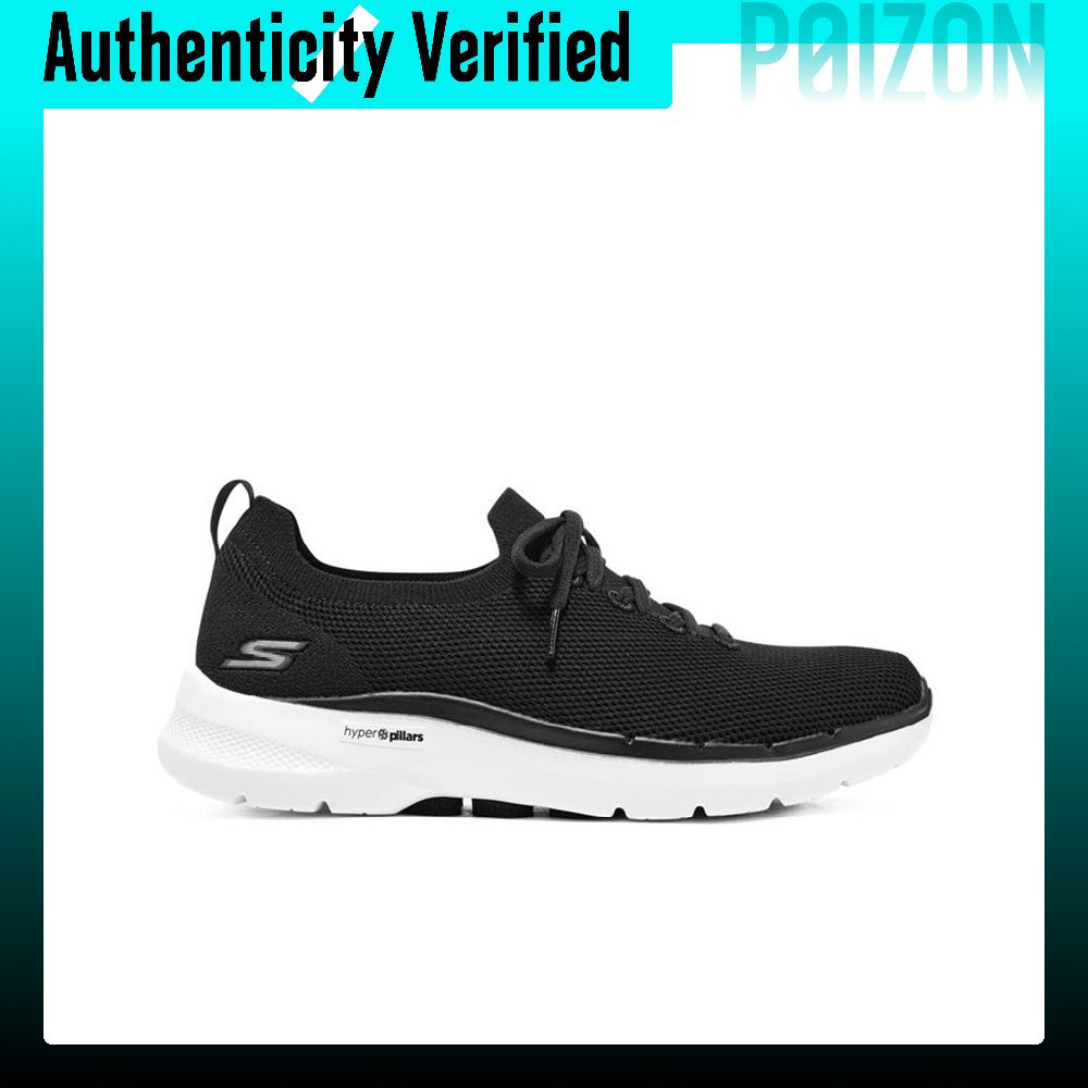 Skechers Go Walk 6 Walking Sho - огляд і ціна Men'S Shoes Black And White