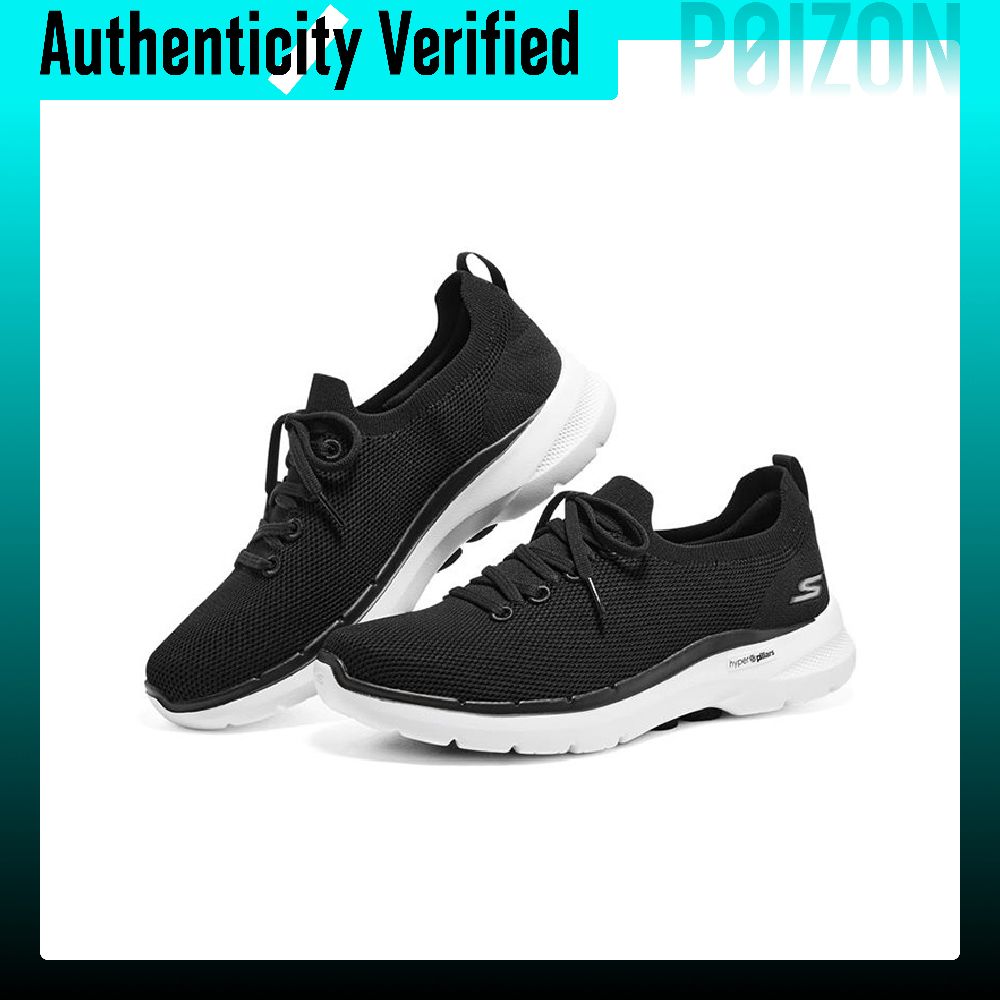 Skechers Go Walk 6 Walking Sho - огляд і ціна Men'S Shoes Black And White