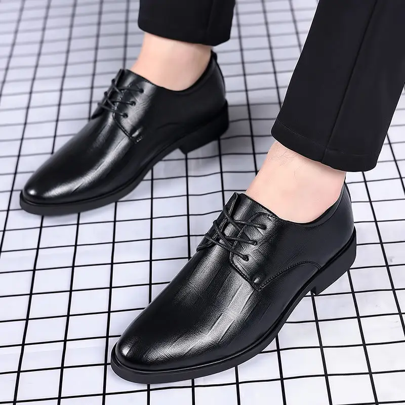 Oxfords Shoes Office Men's For - огляд і ціна Men Shoes Official