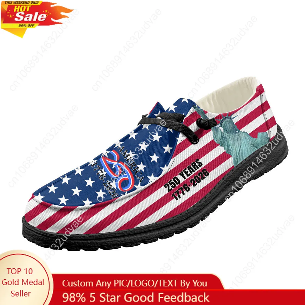 America 250th Anniversary 1776 - огляд і ціна Men Shoes Loafers