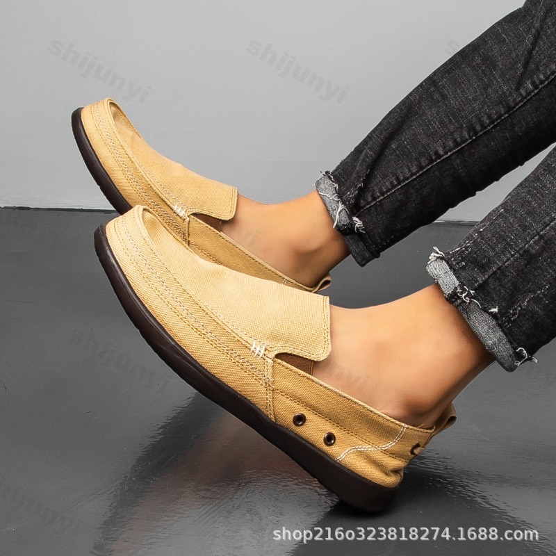 Autumn Men Canvas Casual Shoes - огляд і ціна Men Shoes Loafers