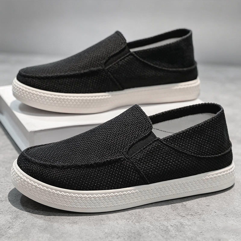 Men Linen Slip On Loafers Brea - огляд і ціна Men Shoes Loafers