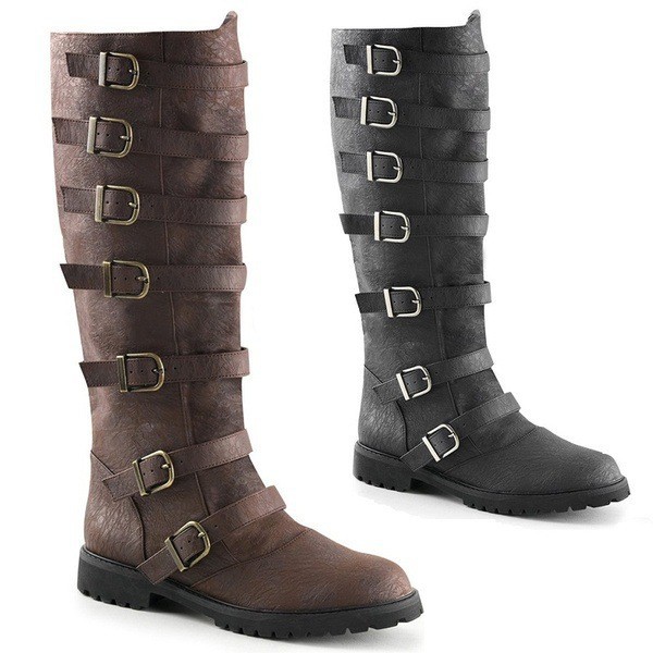 Medieval Leather Boots Renaiss - огляд і ціна Men Shoes Europe To Us