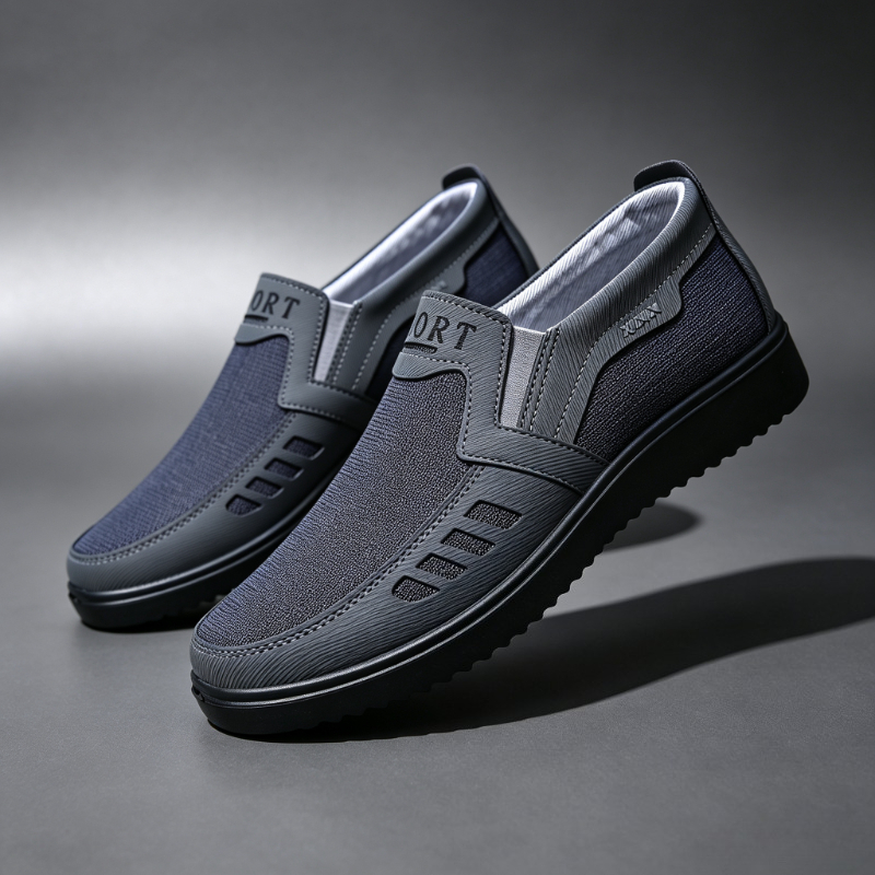 Men Slip‑On Canvas Loafers Bre - огляд і ціна Men Shoes Loafers