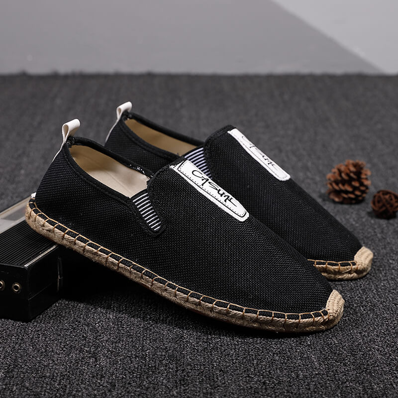 Linen Male Casual Shoes Loafer - огляд і ціна Men Shoes Loafers